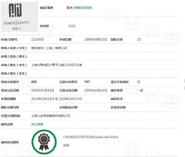 “南極人”靠“賣商標”一年賺13億？成都航智專利