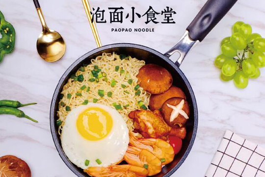 加盟網(wǎng)紅“泡面小食堂”卻沒有商標(biāo)？